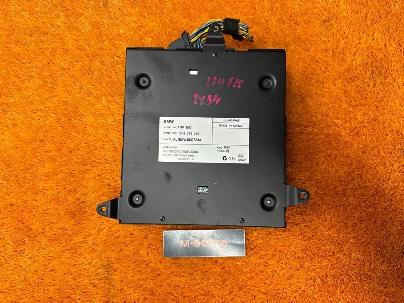 Усилитель звука Bmw X5 2004 65128379376 E53 M54B30 (306S3)
