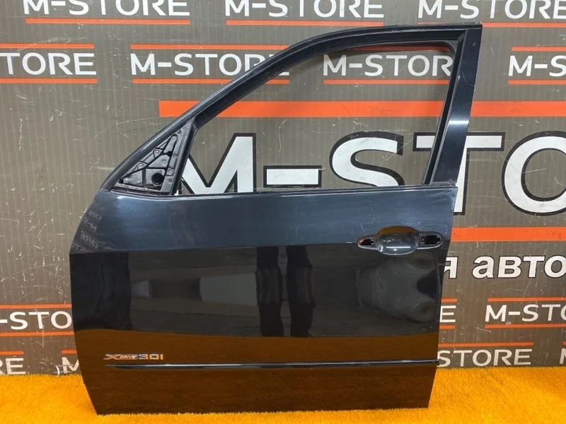 Дверь Bmw X5 2009 41517211423 E70 N52B30A, передняя левая