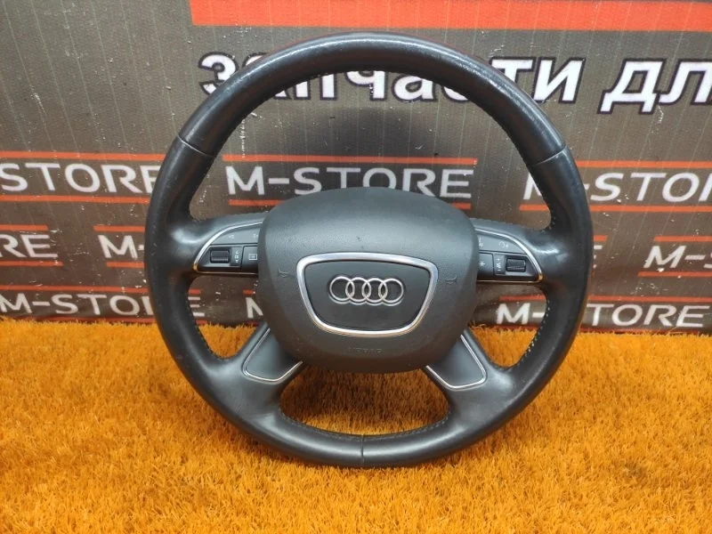Руль Audi A6 2012 4G0419091M C7/4G CHVA