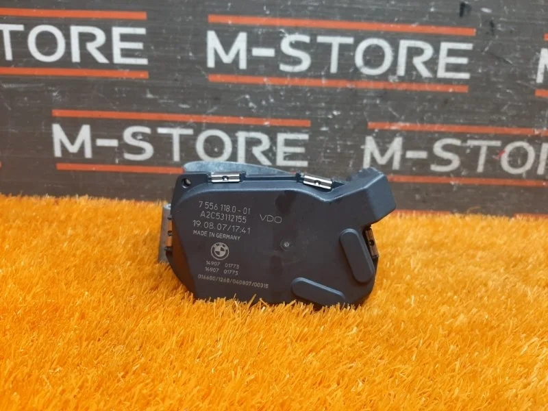 Дроссельная заслонка Bmw 3-Series 2007 7556118 E90 N52B25A