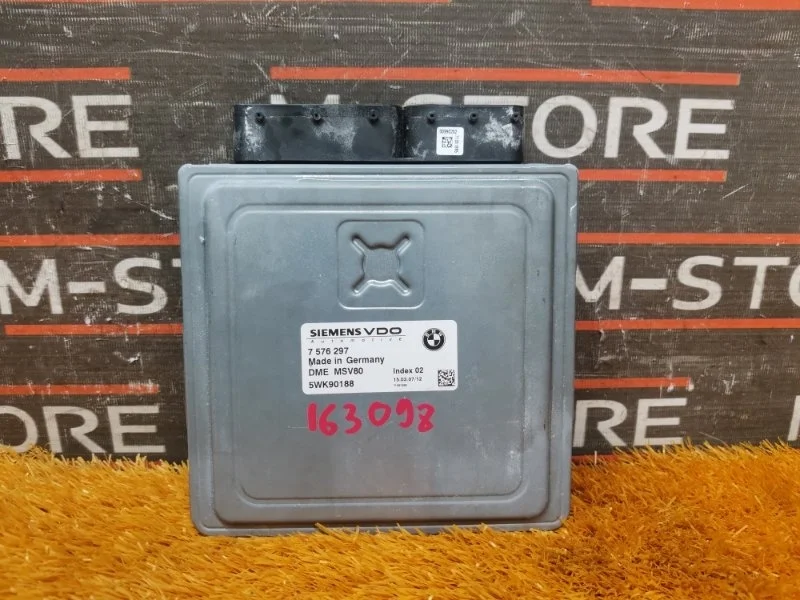 Блок управления двс Bmw 5-Series 2007 7576297 E61/E60 N52B25A