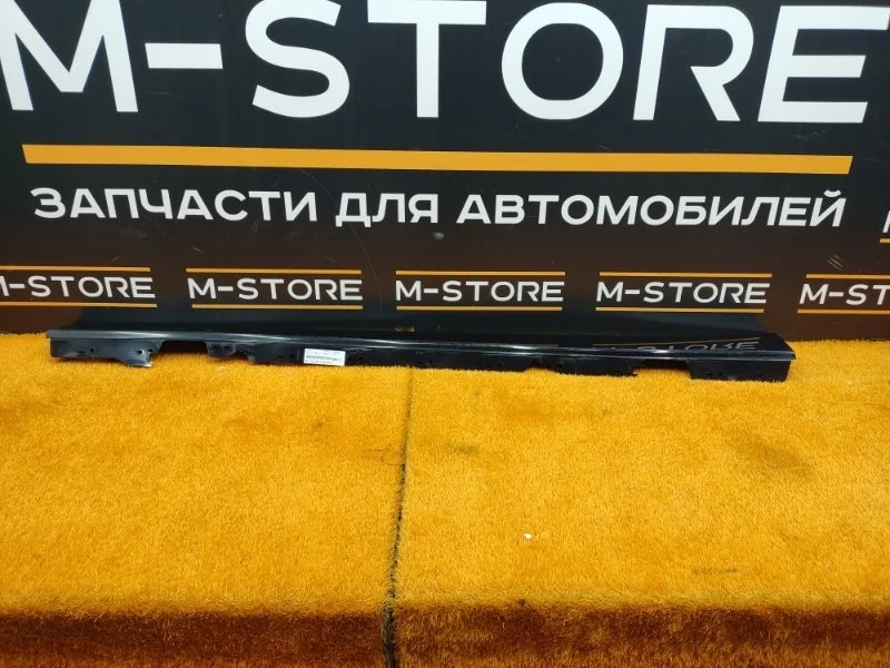 Накладка на порог Bmw 1-Series 2014 51777287827 F20 N13B16A, левая