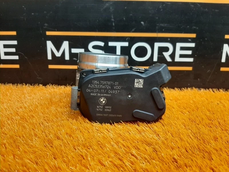 Дроссельная заслонка Bmw X5 2011 13547597871 E70 N55B30A