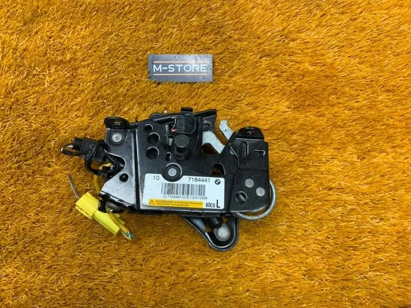Замок капота Bmw 7-Series 2011 7184441 F01 N63B44A, левый