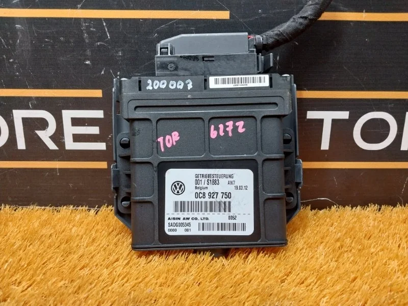 Блок управления АКПП Volkswagen Touareg 2012 0C8927750 7P CGRA