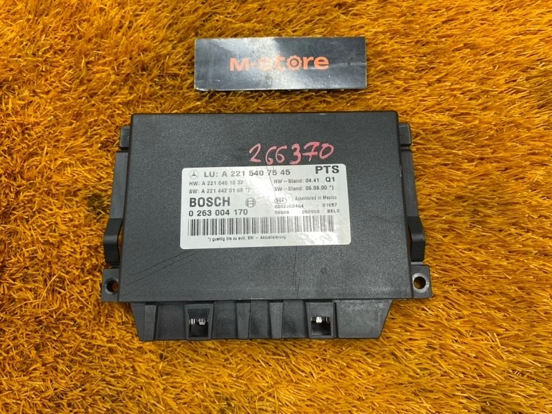 Блок управления парктроником Mercedes-Benz S-Class 2005 A2215407545 W221 273.961