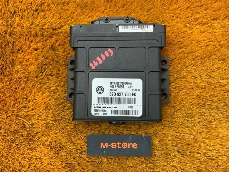 Блок управления АКПП Volkswagen Touareg 2008 09D927750EQ 7L BHK