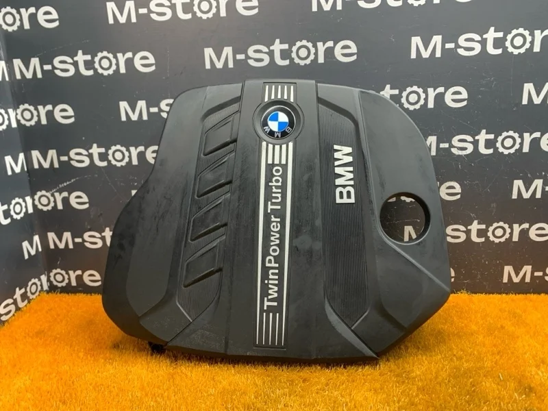 Крышка двигателя Bmw X3 2014 13718514009 F25 N47D20C