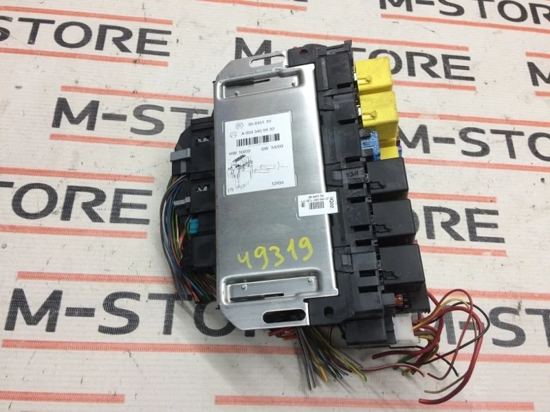 Блок предохранителей SAM Mercedes-Benz S-Class 2004 A0345459432 W220 112.972, передний