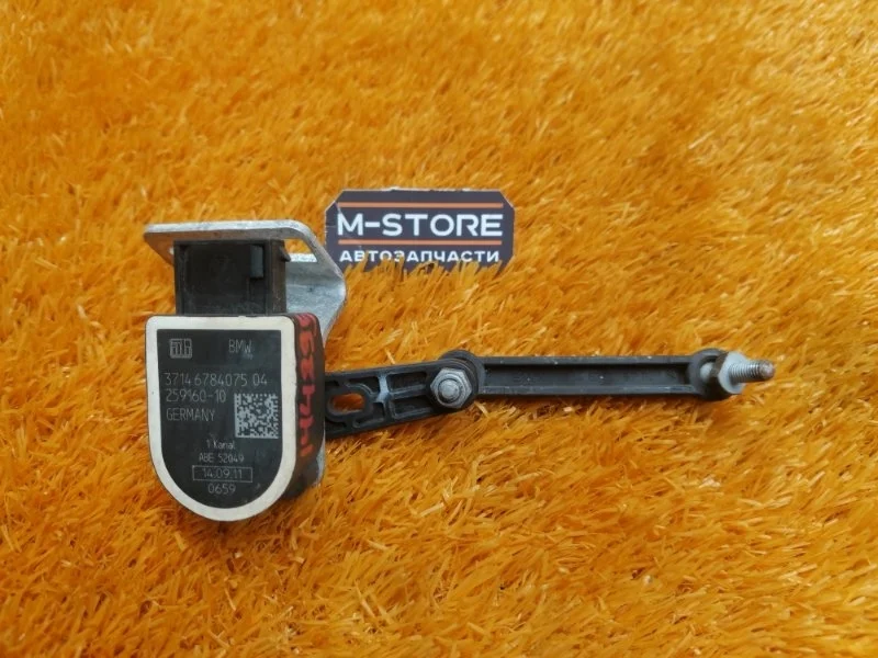 Датчик высоты дорожного просвета Bmw 5-Series 2011 37146784075 F10 N20B20B, задний левый