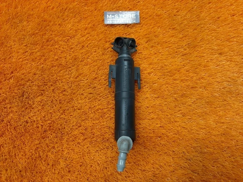 Форсунка омывателя фары Bmw X1 2010 61672990155 E84 N46B20B, левая