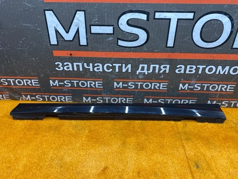 Накладка на порог Bmw 1-Series 2009 51777046345 E87 N45B16A, левая