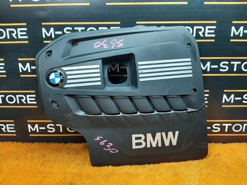 Крышка двигателя Bmw 5-Series 2011 11127584636 F10 N52B25A