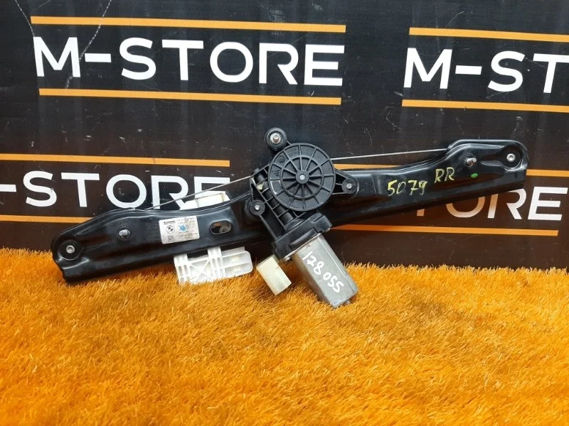 Стеклоподъемник Bmw 3-Series 2012 51357281888 F30 N20B20B, задний правый