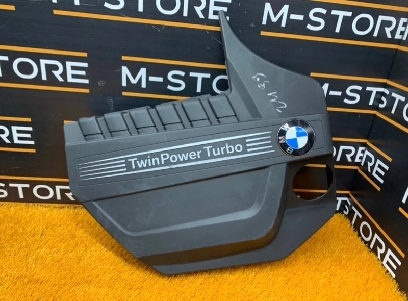 Крышка двигателя Bmw X5 2011 7607447 E70 N55B30A