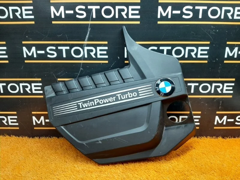 Крышка двигателя Bmw X6 2011 7607447 E71 N55B30A