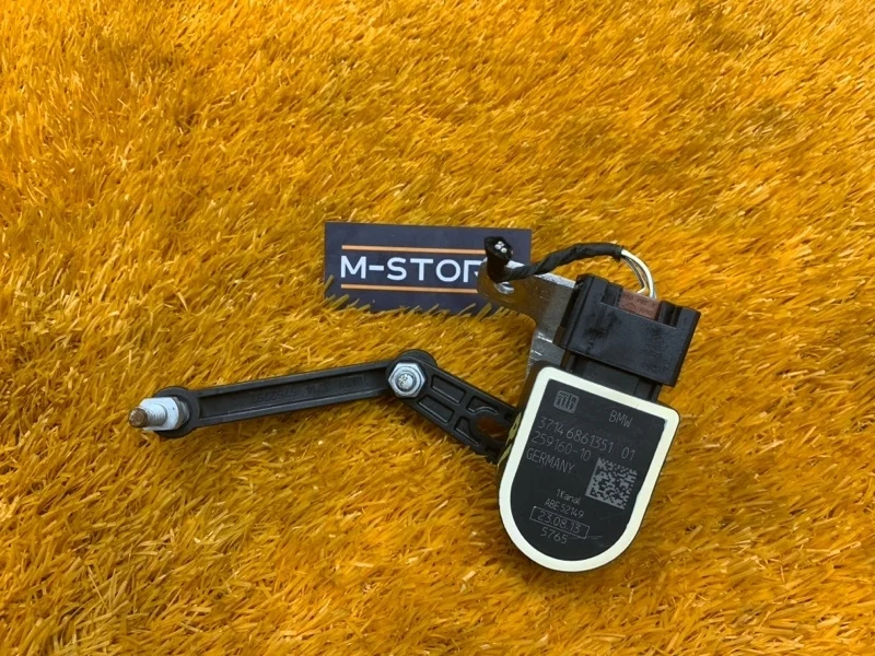 Датчик высоты дорожного просвета Bmw 7-Series 2013 37146861351 F01 N55B30A, задний левый