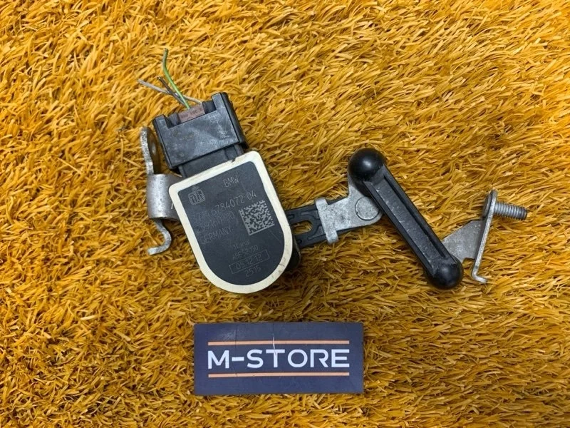 Датчик высоты дорожного просвета Bmw 5-Series 2012 37146784072 F10 N20B20B, передний левый