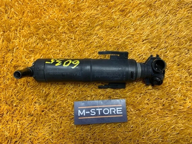 Форсунка омывателя фары Bmw X1 2010 61672990155 E84 N46B20B, левая