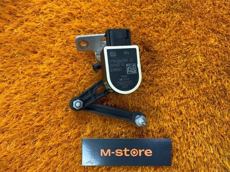 Датчик высоты дорожного просвета Bmw 5-Series 2013 37146861351 F10 N20B20B, задний левый