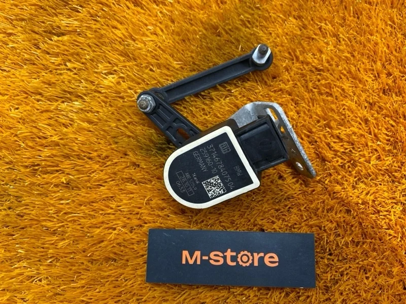 Датчик высоты дорожного просвета Bmw 7-Series 2011 37146784075 F01 N54B30A, задний правый