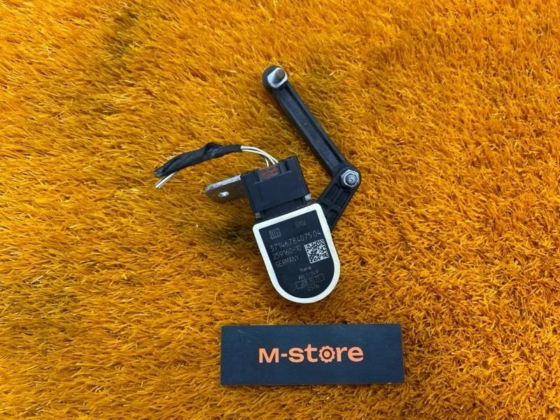 Датчик высоты дорожного просвета Bmw 7-Series 2011 37146784075 F01 N54B30A, задний левый