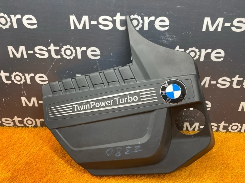 Крышка двигателя Bmw X6 2013 7607447 E71 N55B30A