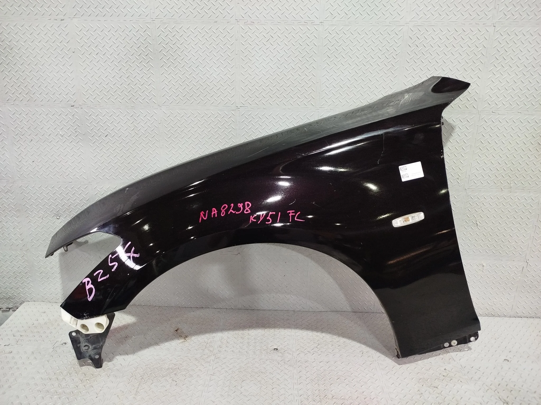 КРЫЛО NISSAN INFINITI CIMA FUGA M25 M37 M56 Q70 HGY51 HY51 KNY51 KY51 Y51 F31011MEMA ПЕРЕДНЕЕ ЛЕВОЕ черный, GAC NA8298