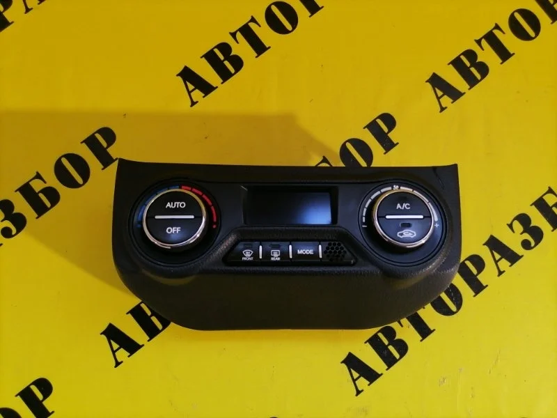 Блок управления климатической установкой Kia Rio 3 2011-2017 2012 972504Y210 ХЭТЧБЕК 1.6 G4FC 123 Л/С