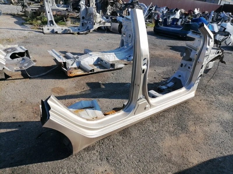 Порог со стойкой правый Kia Rio 3 2011-2017 2012 713224YD20 ХЭТЧБЕК 1.6 G4FC 123 Л/С