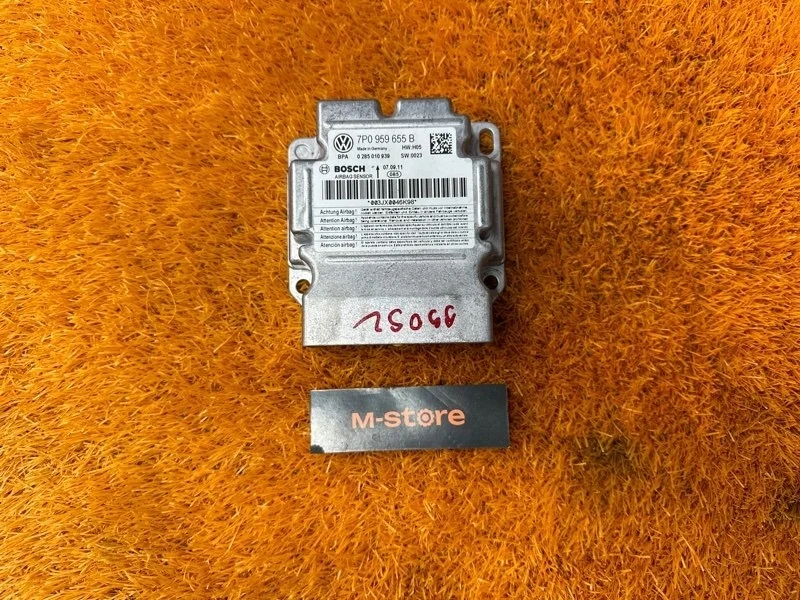 Блок управления Airbag Volkswagen Touareg 2011 7P0959655B 7P CGRA