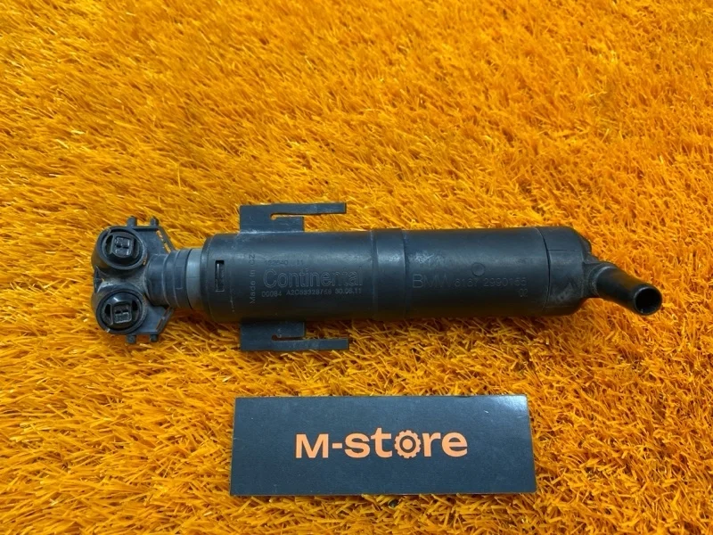 Форсунка омывателя фары Bmw X1 2011 61672990155 E84 N46B20B, левая