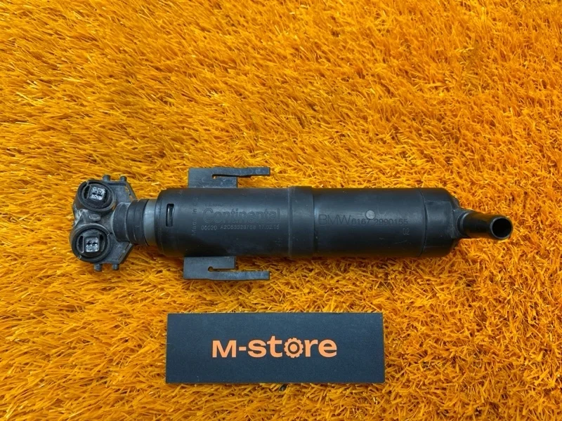 Форсунка омывателя фары Bmw X1 2011 61672990155 E84 N46B20B, правая