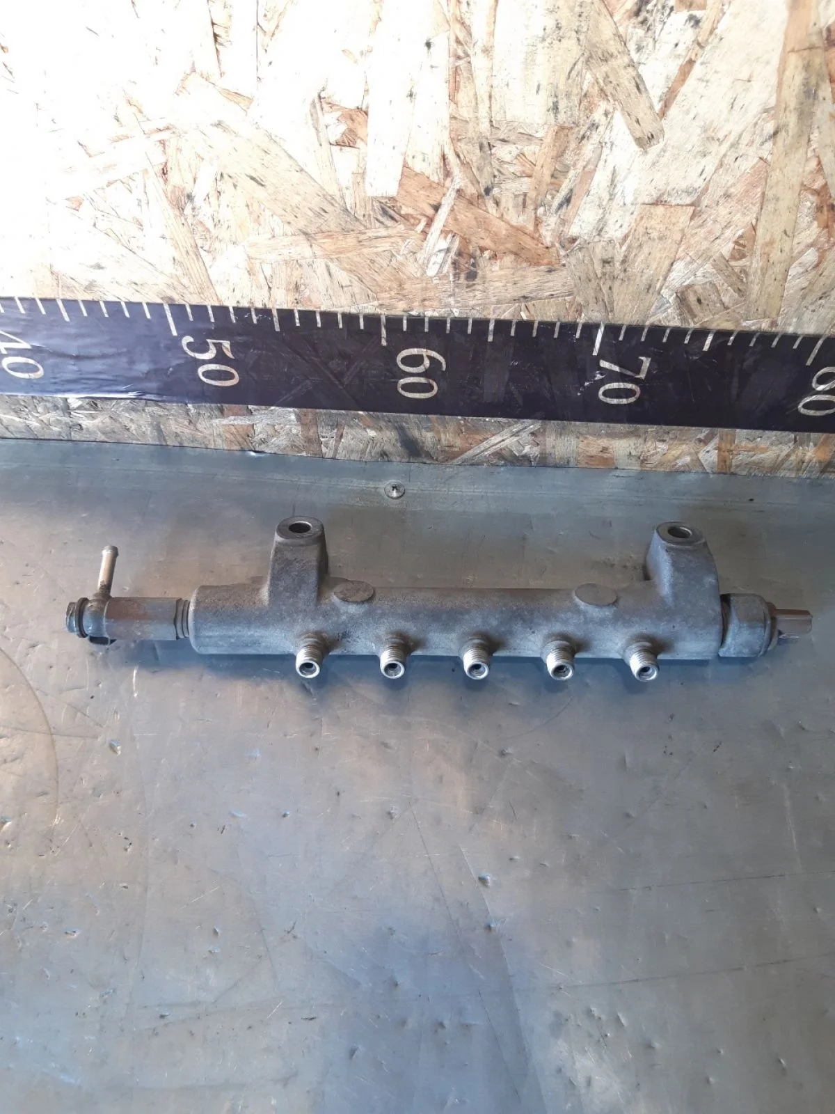 Рампа топливная(дизель) Nissan Navara D40 (2004—2010) 2008 серебристый