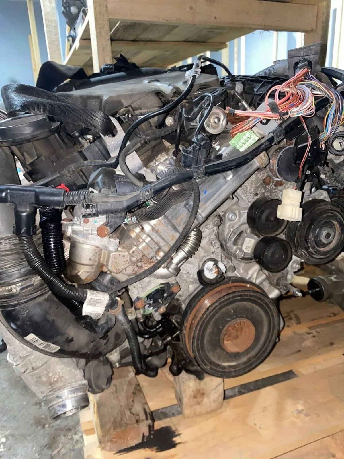 Двигатель BMW N57D30B 4.0d 3 F30
