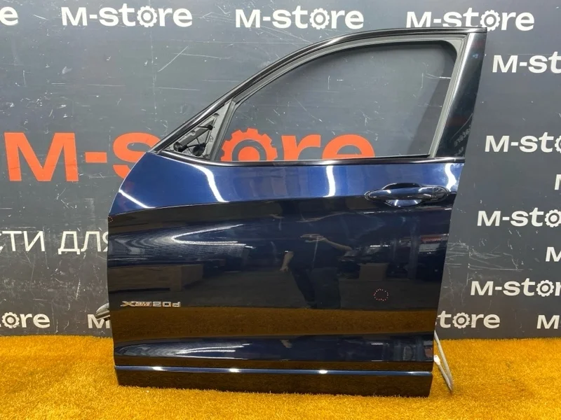 Дверь Bmw X3 2014 41517355803 F25 N47D20C, передняя левая