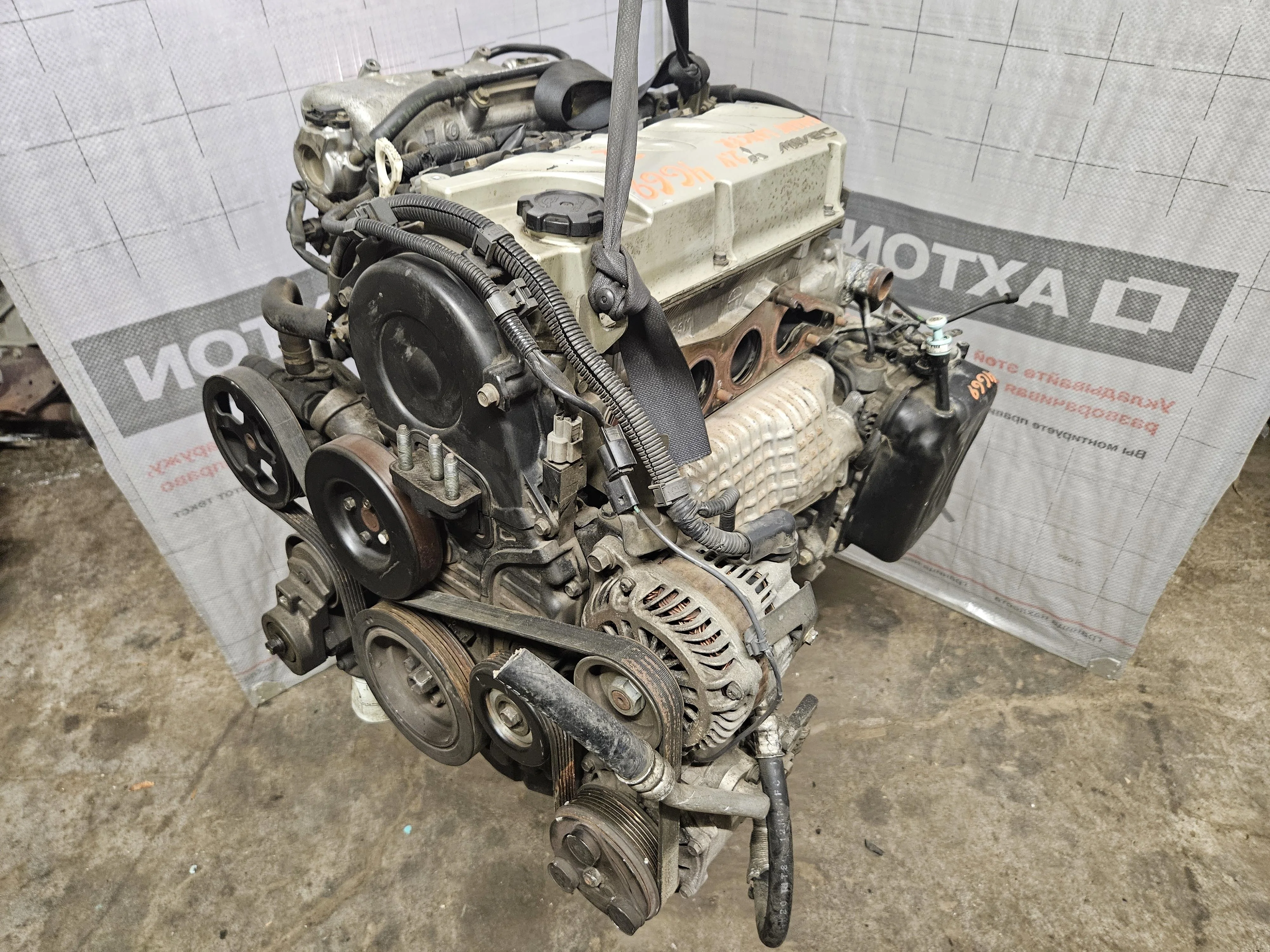 Комплект ДВС c АКПП Mitsubishi Lancer 9 Ralliart 4G69 2.4