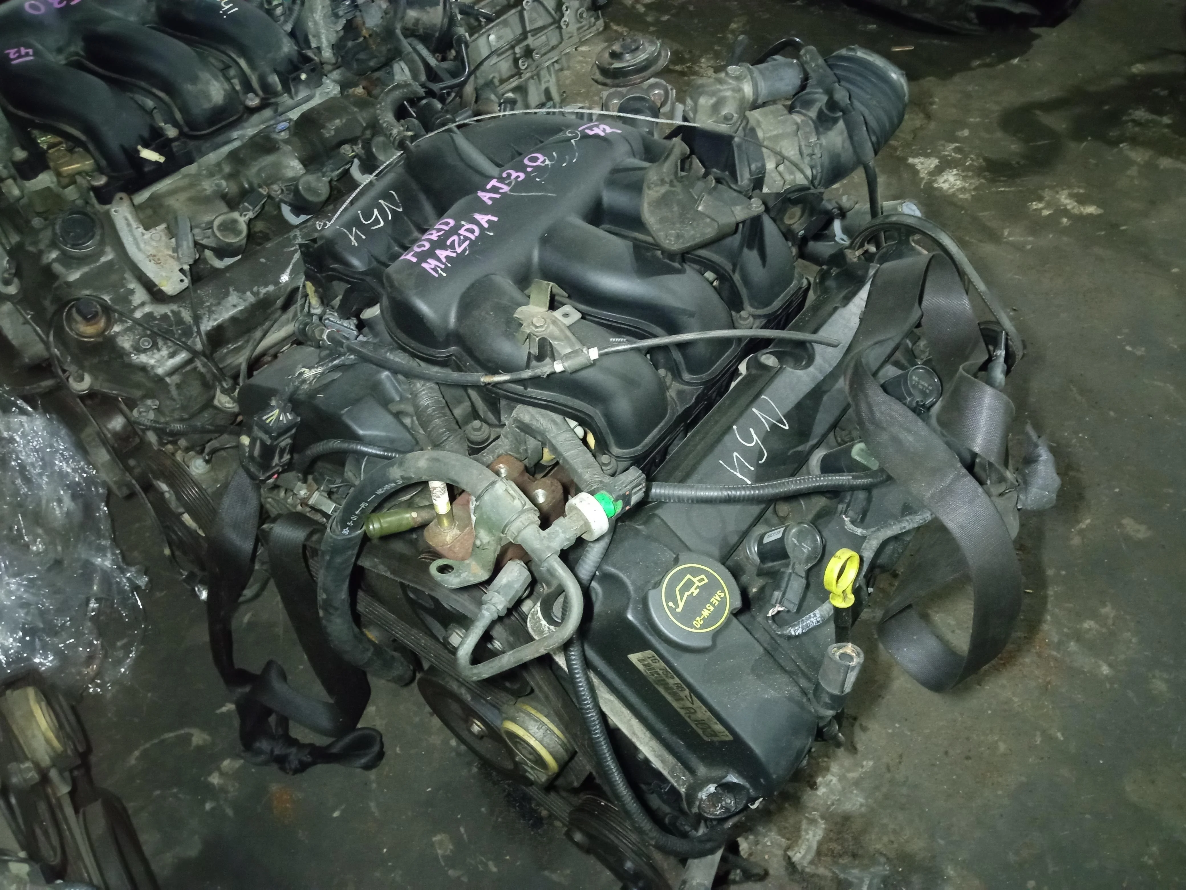 Двигатель AJ 3.0 Mazda Tribute Ford Escape Maverick