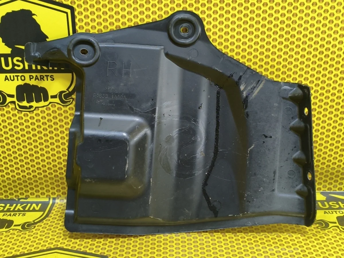 Защита двигателя Nissan Murano 2011 648381AA0A Z51 VQ35DE, правая