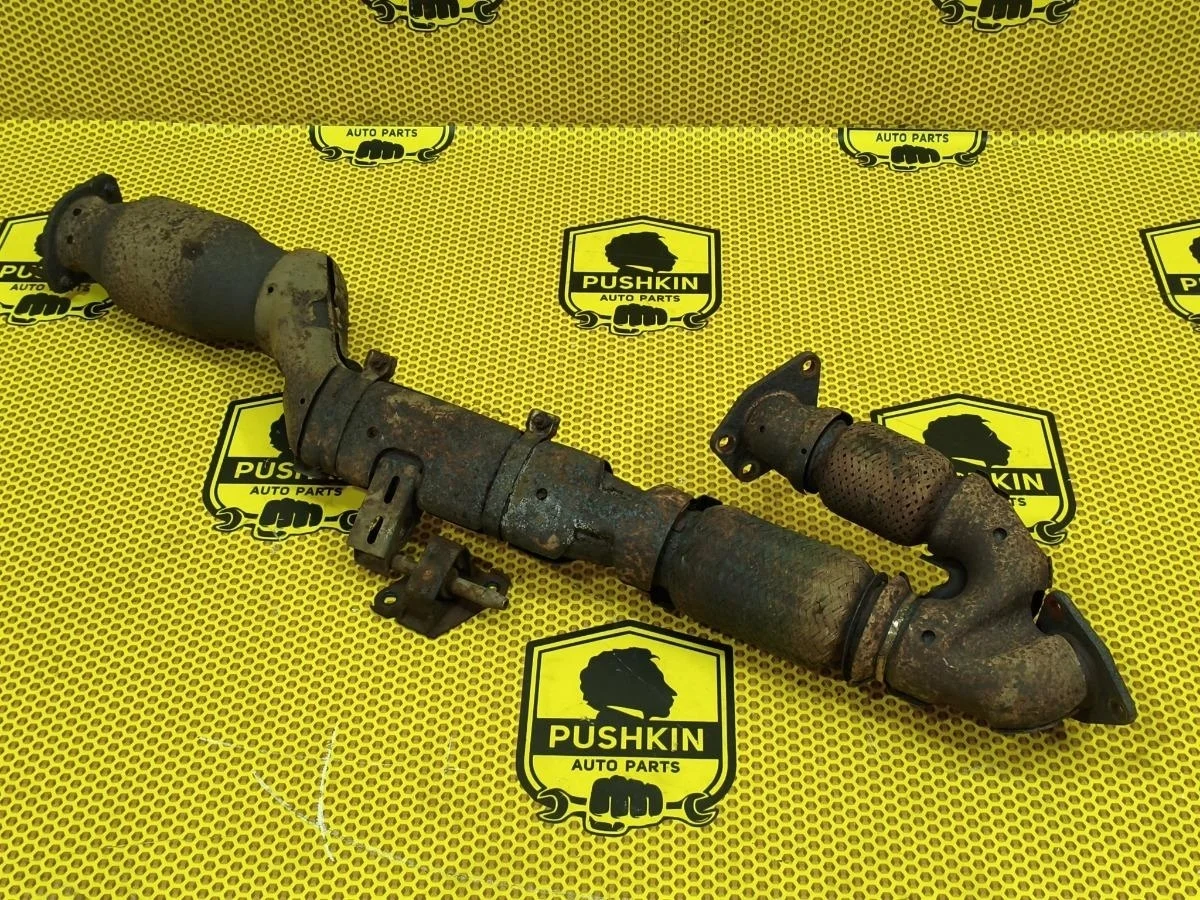 Труба глушителя Nissan Murano 2011 200201AR2A Z51 VQ35DE, передняя