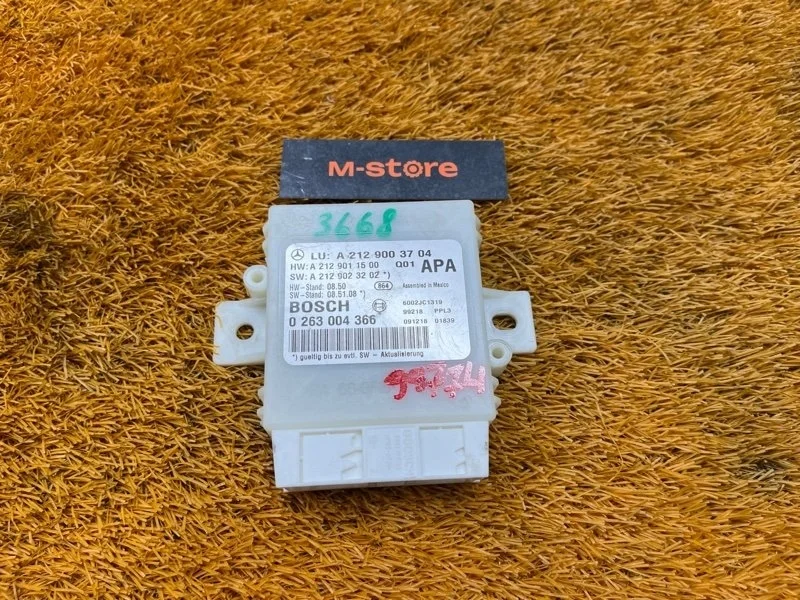 Блок управления парктроником Mercedes-Benz E-Class 2010 A2129003704 W212 642.850