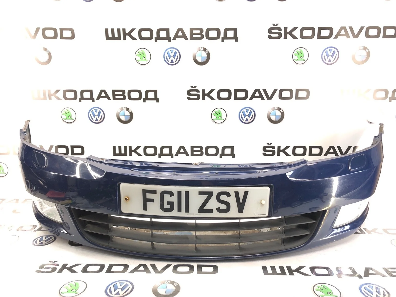 Бампер Skoda Octavia 2011 1Z0807221M A5 (1Z) 1.4 CAXA, передний