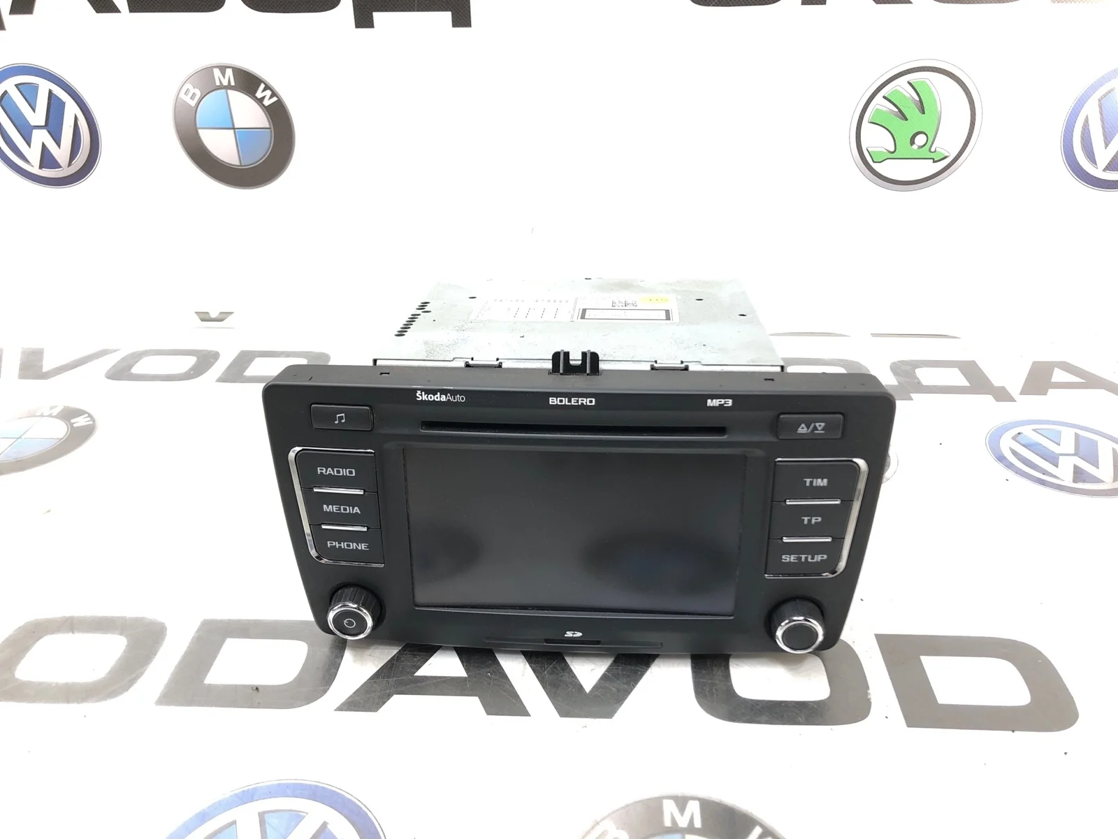 Магнитола Skoda Yeti 2009 1Z0035156F 5L 2.0 CBDB