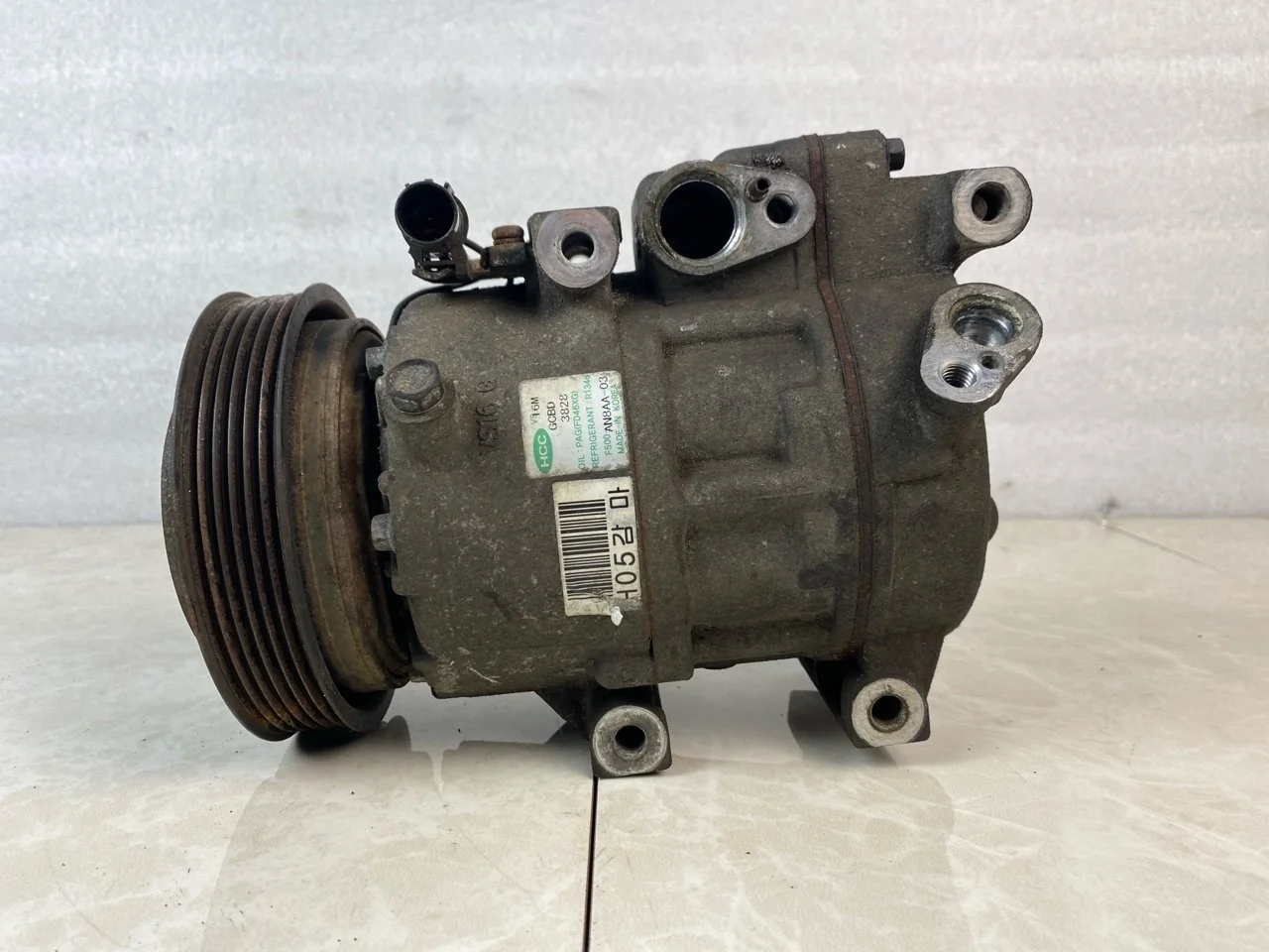 Компрессор кондиционера Kia Ceed 1 Ed 2007-2012 977012H002 1.4 G4FA
