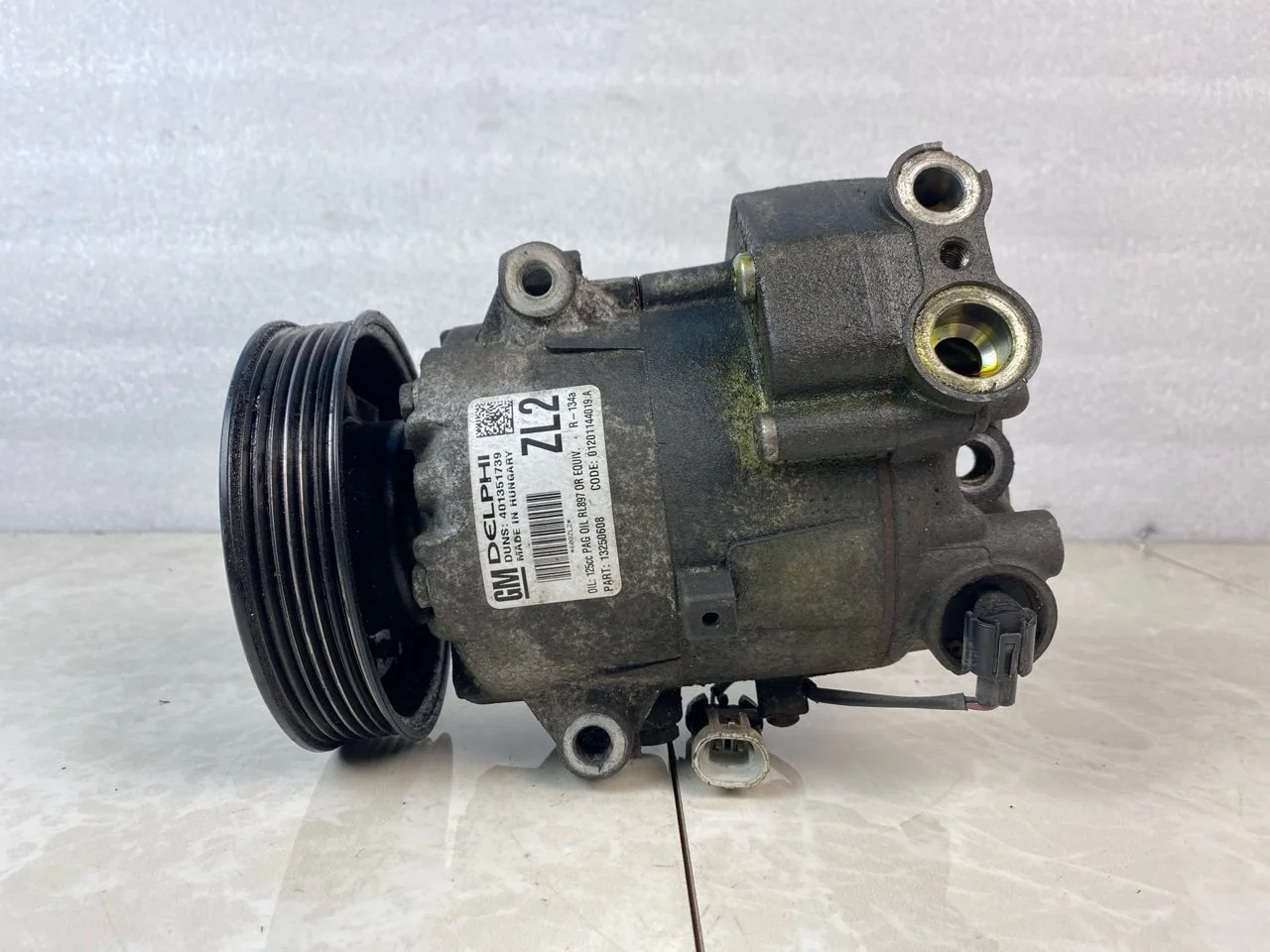 Компрессор кондиционера Opel Astra J 2009-2016 13250608 1.4 A14XER
