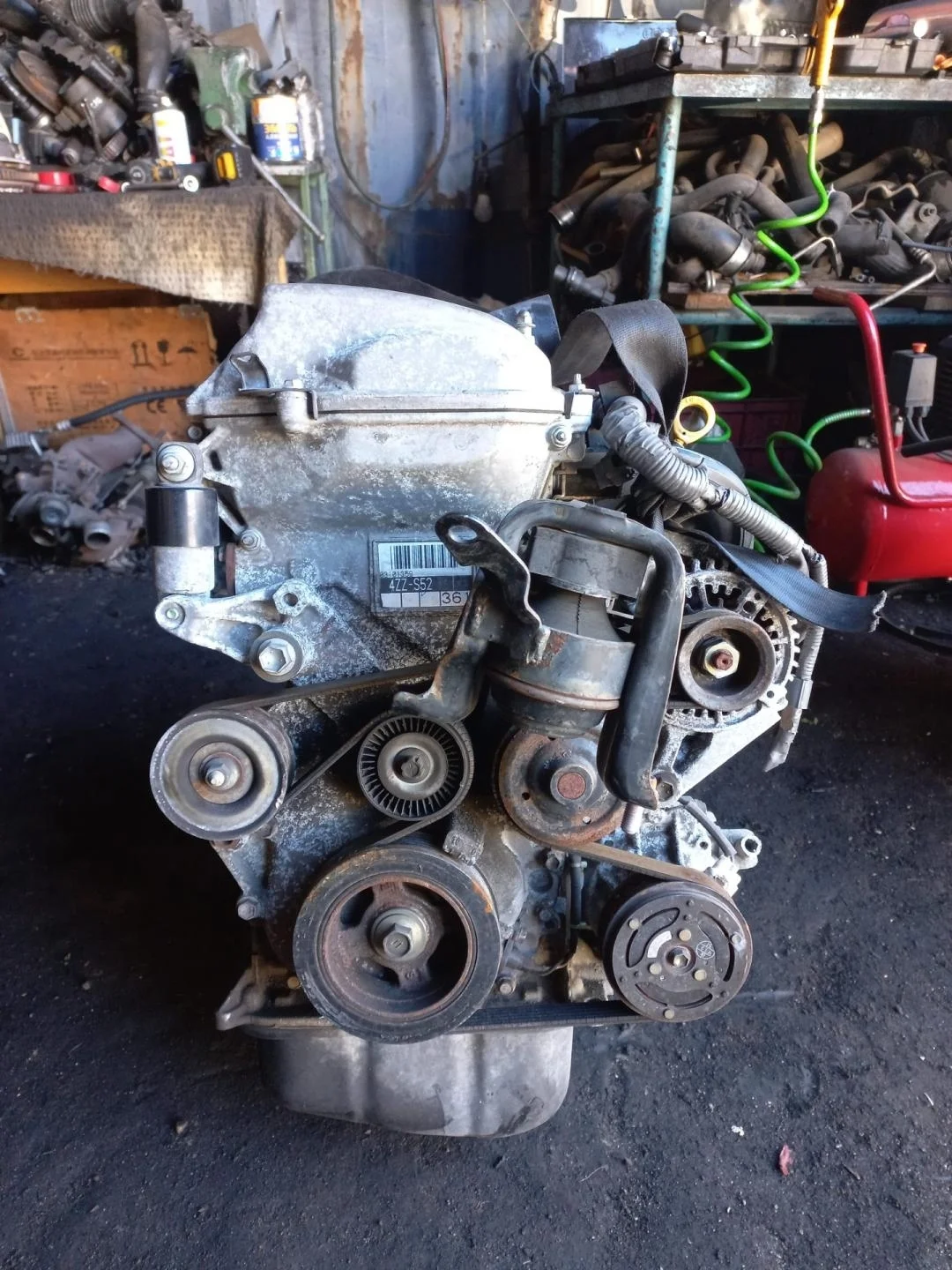 Двигатель 4ZZ-FE Toyota Corolla E120 0.0 0