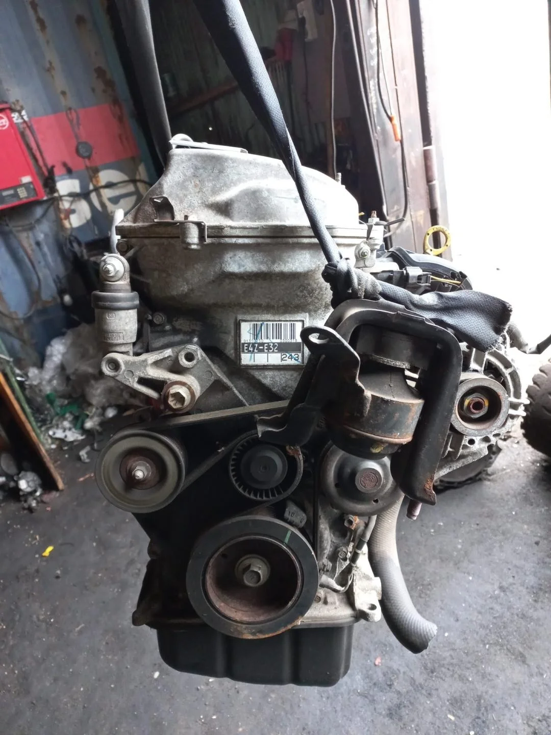 Двигатель 4ZZ-FE Toyota Corolla E120 0.0 0