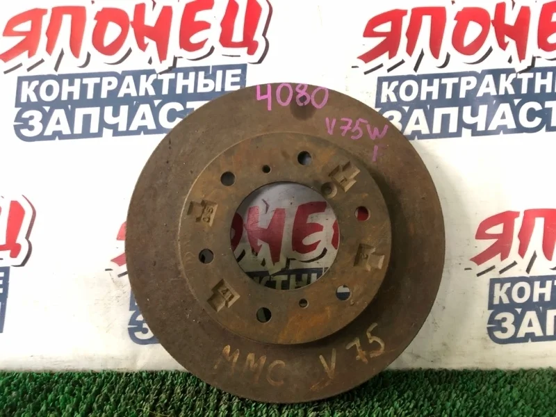 Тормозной диск Mitsubishi Pajero MR407116 V75W 6G74, передний