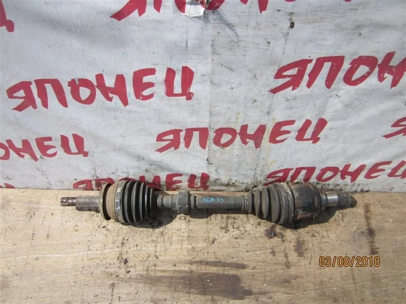 Привод Toyota Vanguard 4342042160 ACR50 2AZ-FE, передний левый