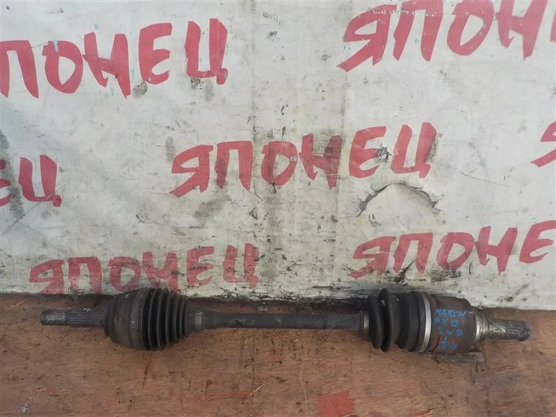 Привод Nissan March 39101AX005 AK12 CR12DE, передний левый